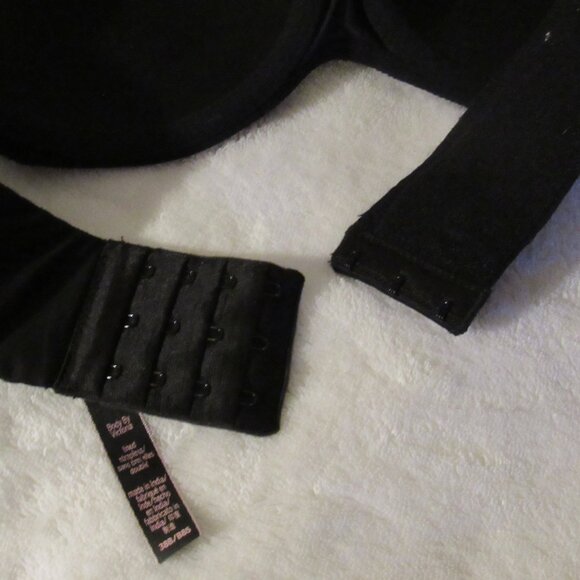 Victoria's Secret Body By Victoria Lined Strapless Black Bra 38B - Picture 6 of 6